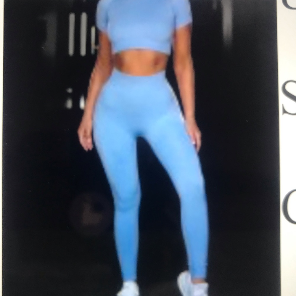 Two piece sport set.